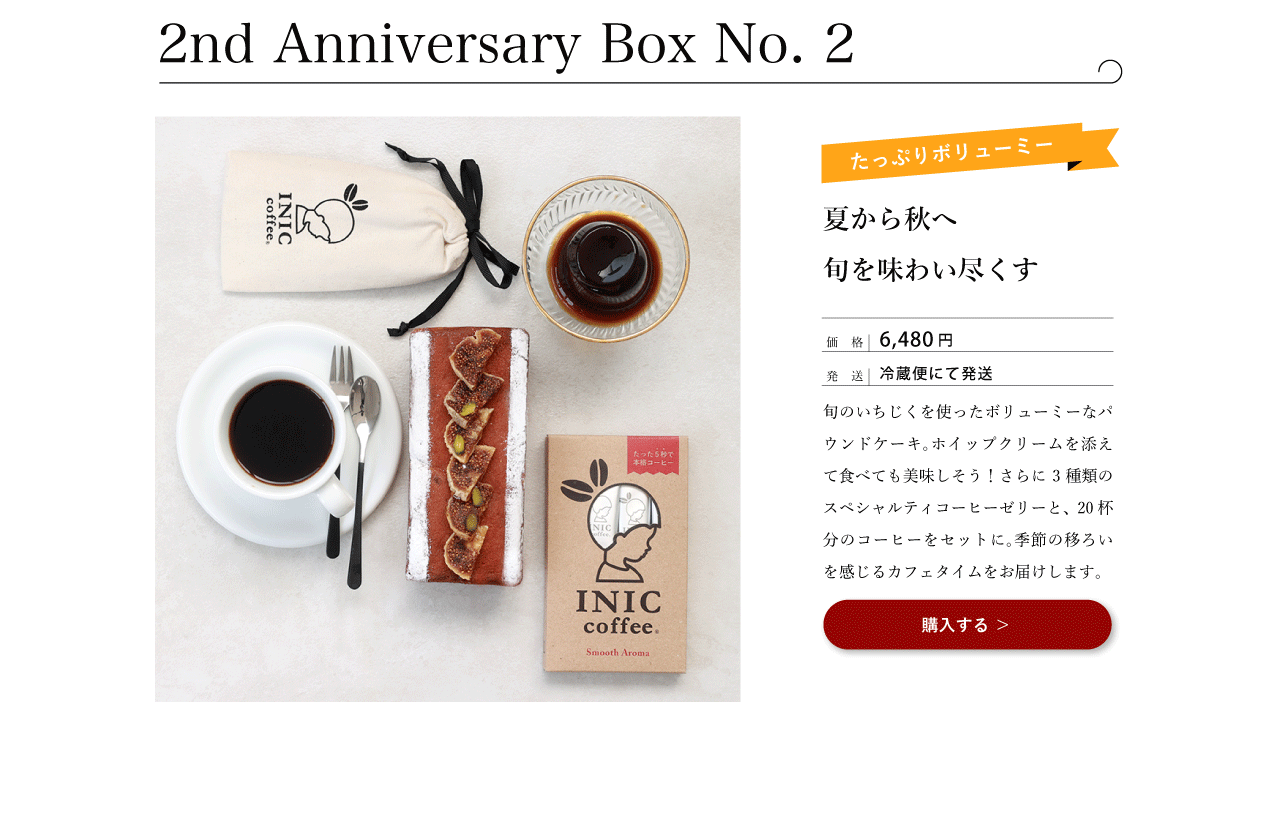 カフェメゾン２周年記念セット　イメージ