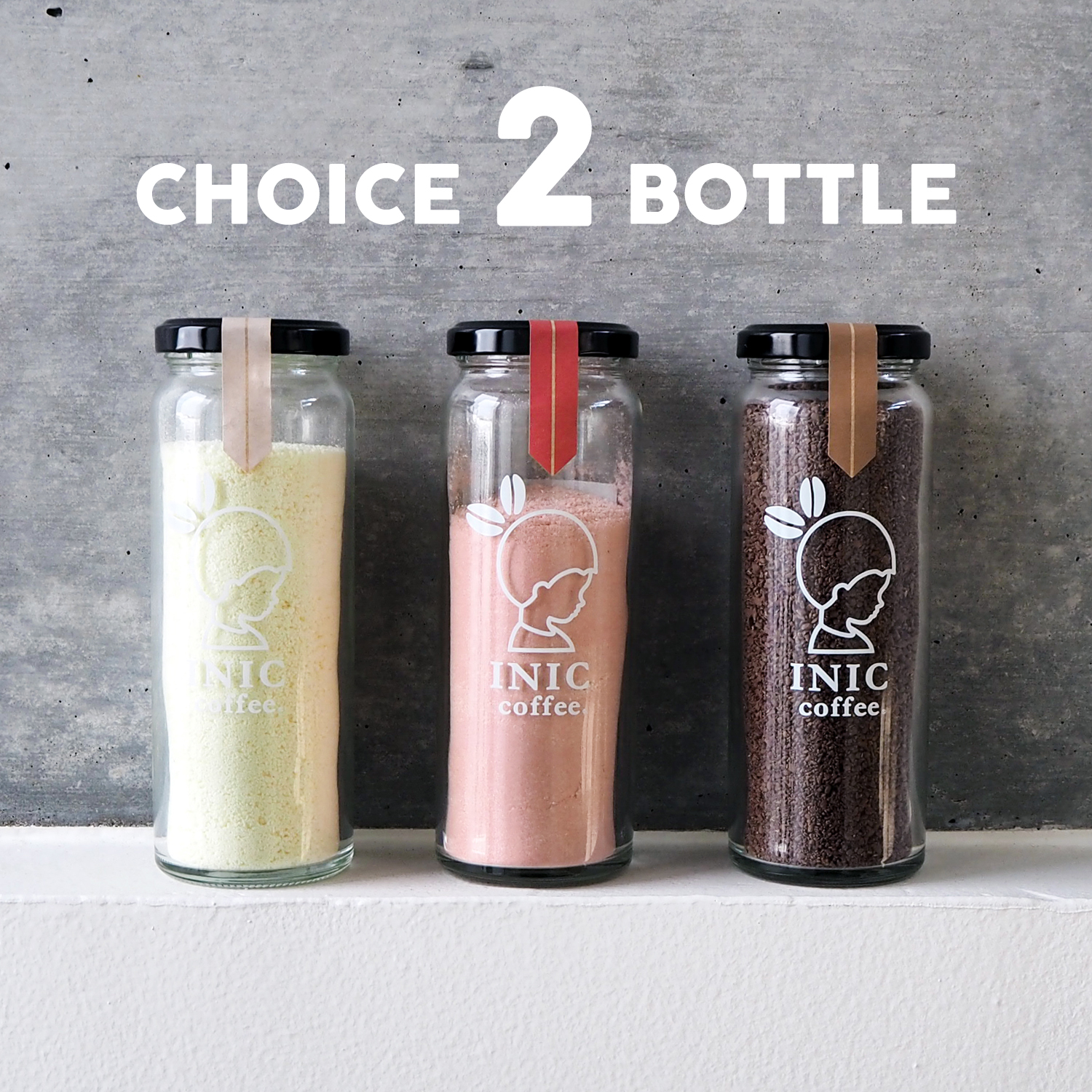 INIC coffee Selected 2 Bottles Gift Set