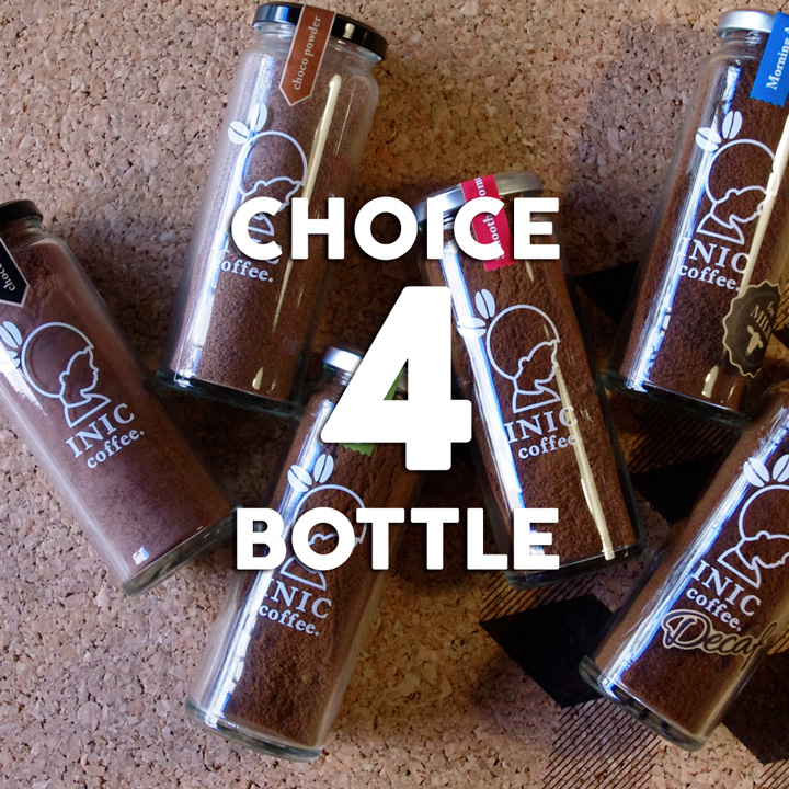 INIC coffee Selected 4 Bottles Gift Set